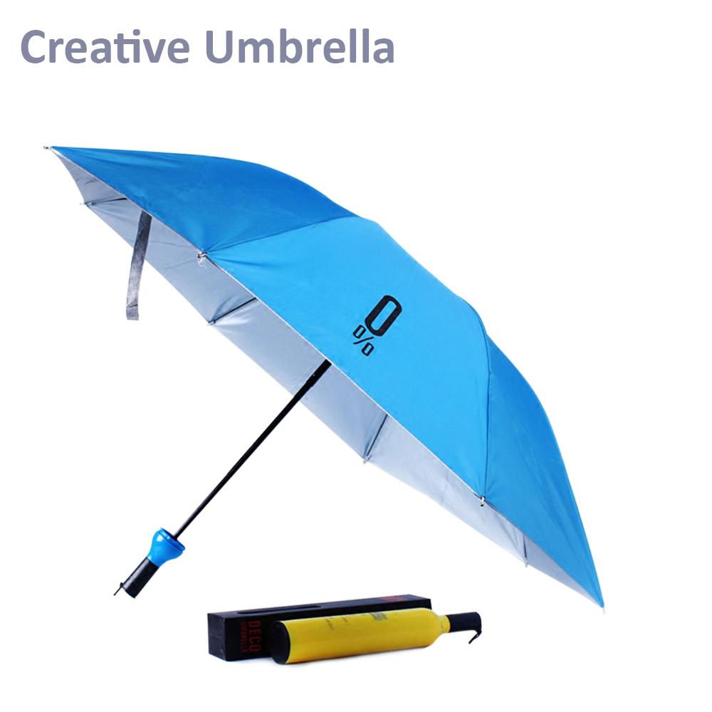 Pocket Folding Wine Bottle Umbrella Pocket Folding Wine Bottle Umbrella